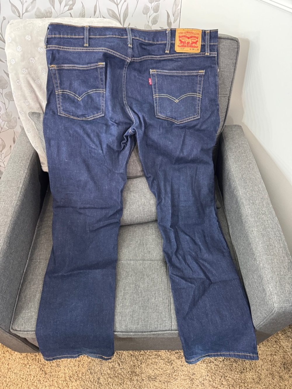 Levi's Indigo Men's Straight Jeans